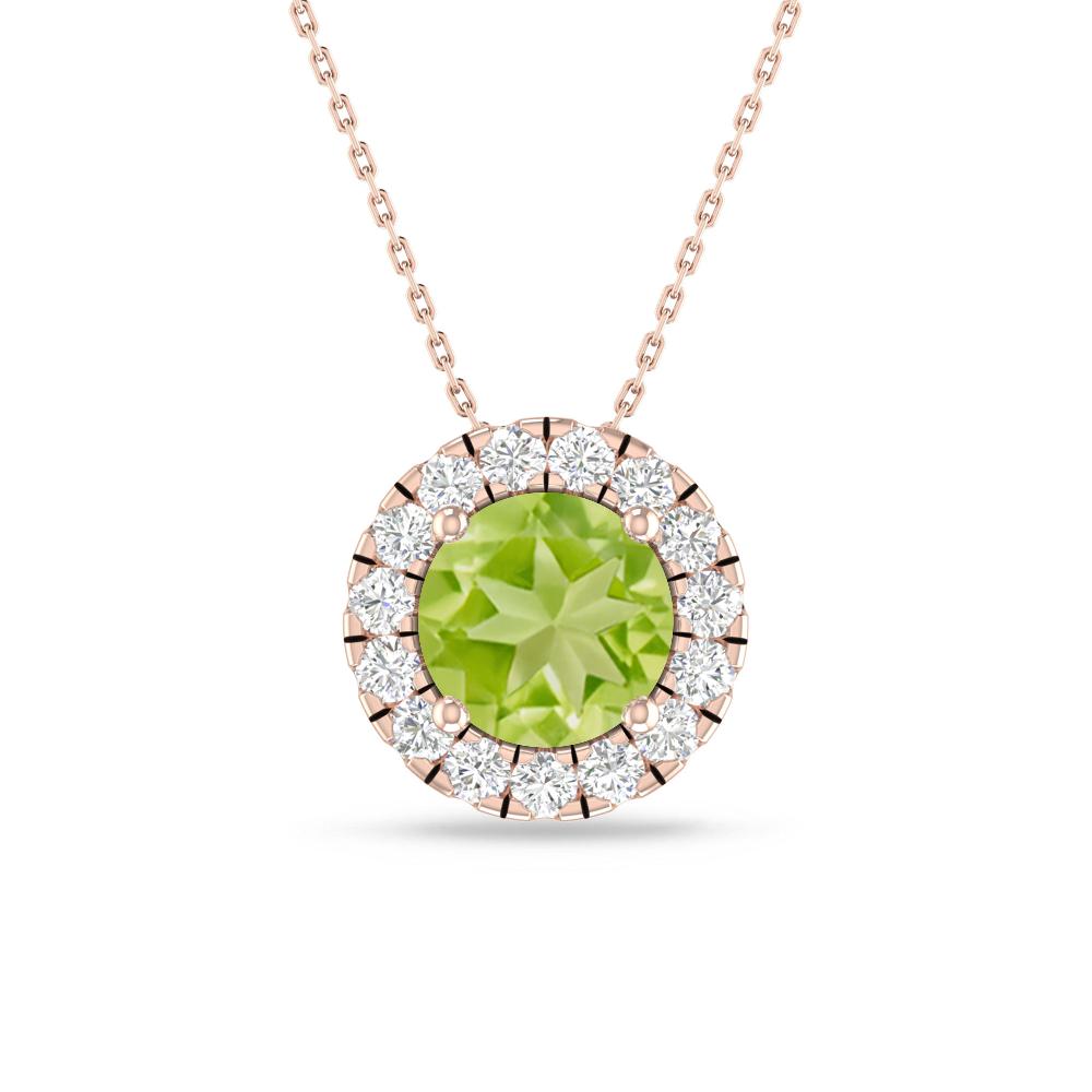 Rose Gold - Peridot