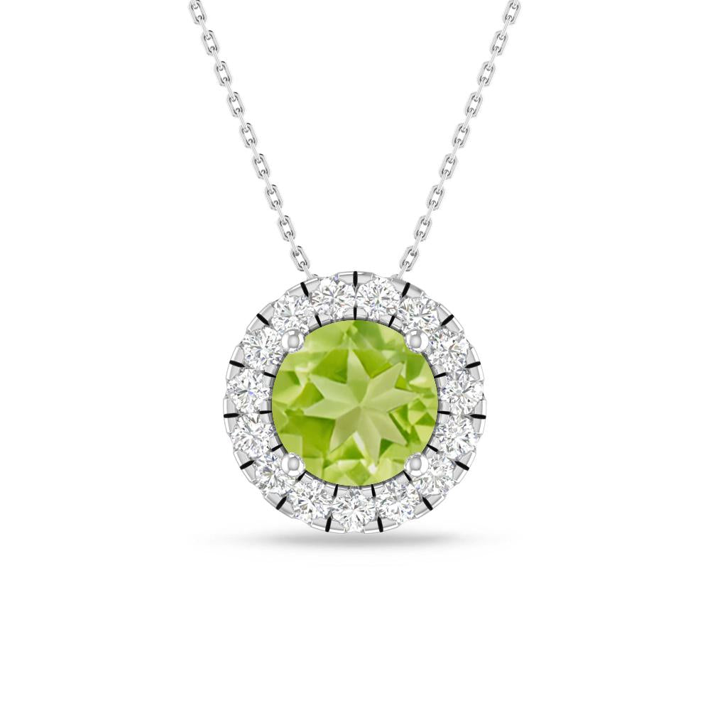 White Gold - Peridot