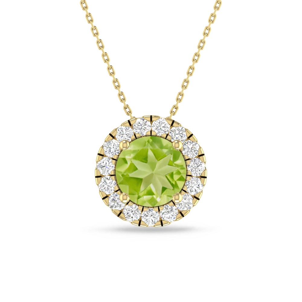 Yellow Gold - Peridot
