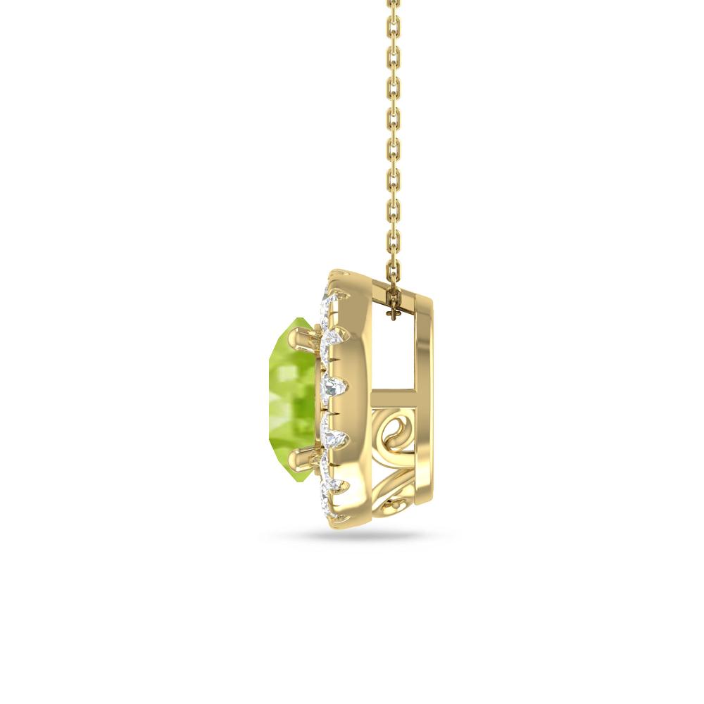 Yellow Gold - Peridot