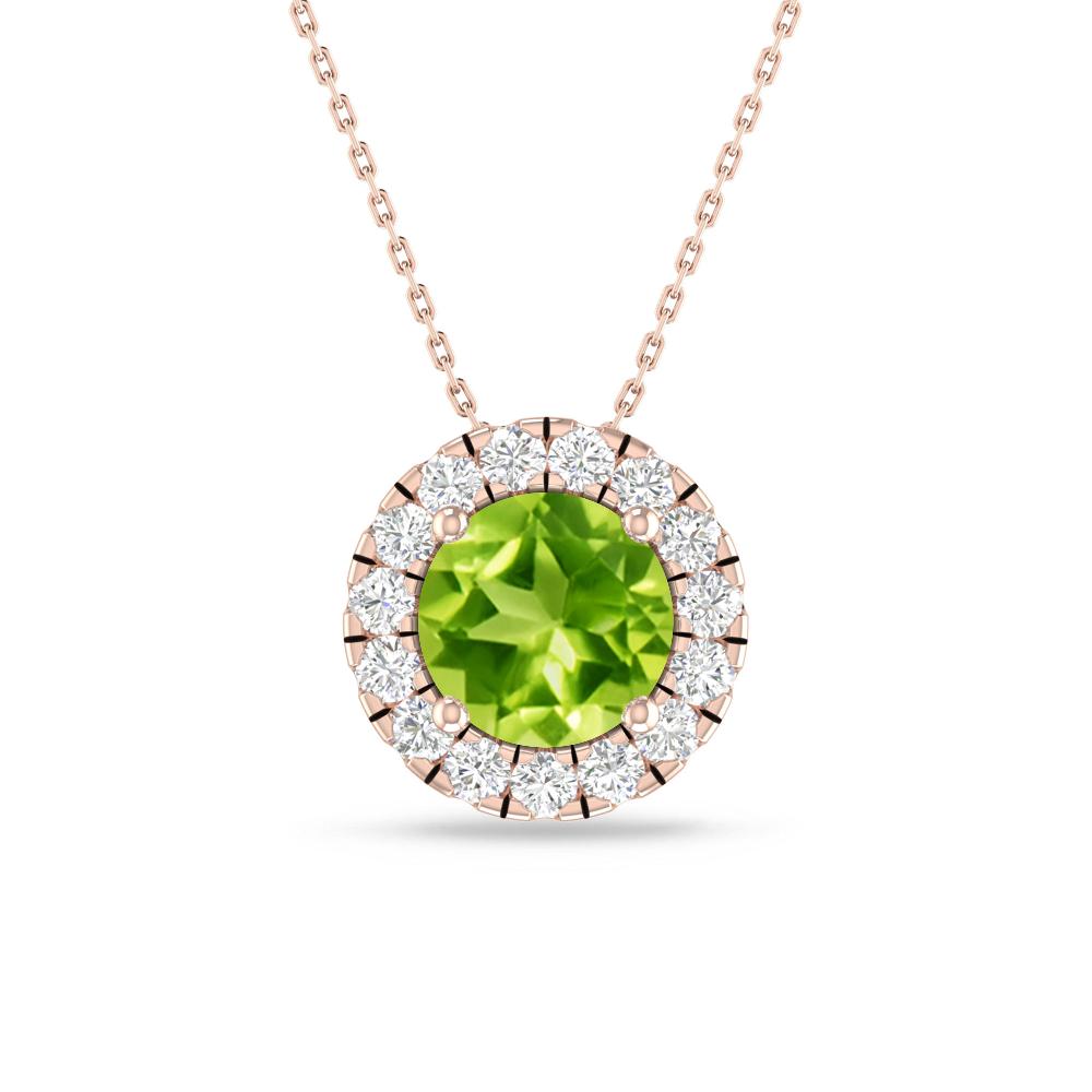 Rose Gold - Peridot