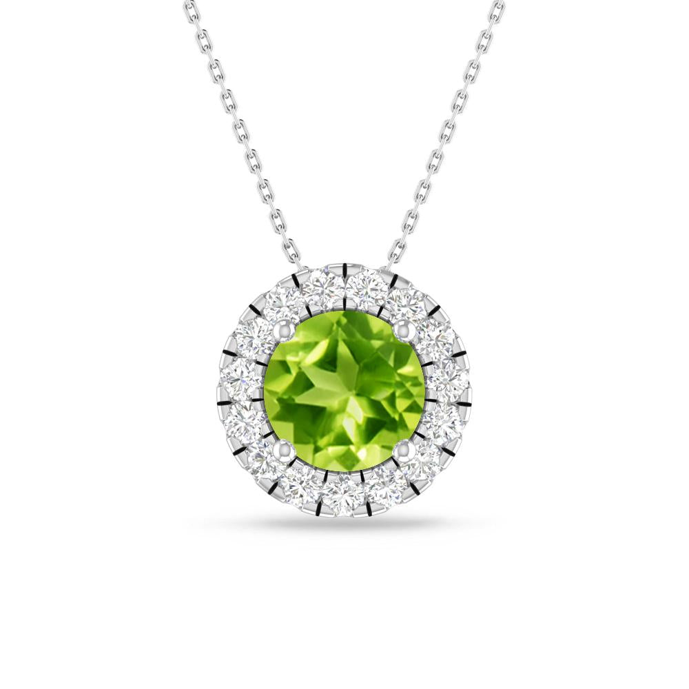White Gold - Peridot