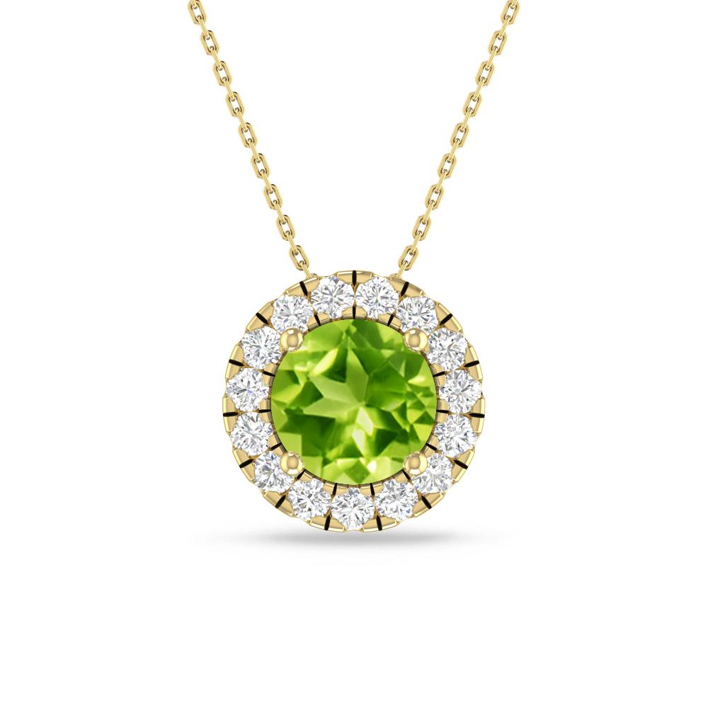 Yellow Gold - Peridot