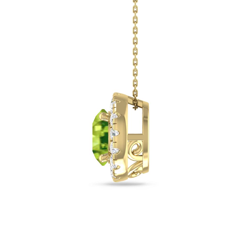 Yellow Gold - Peridot