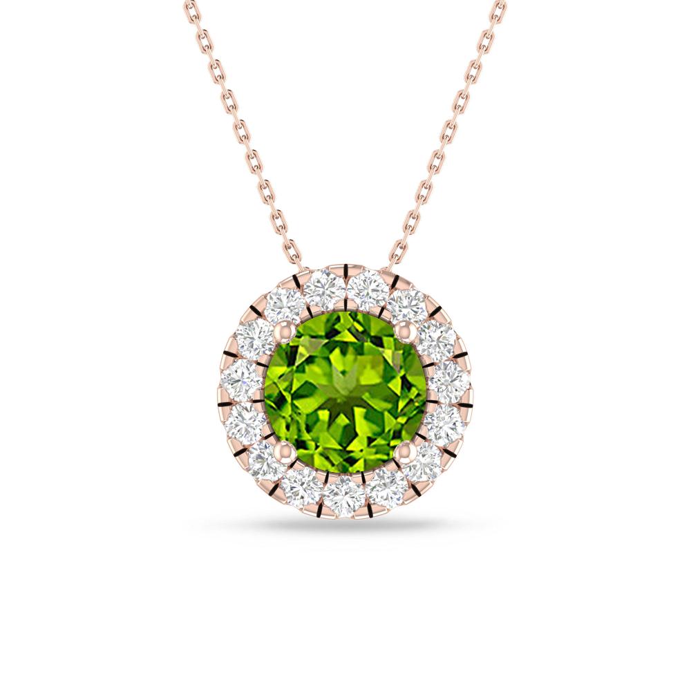 Rose Gold - Peridot