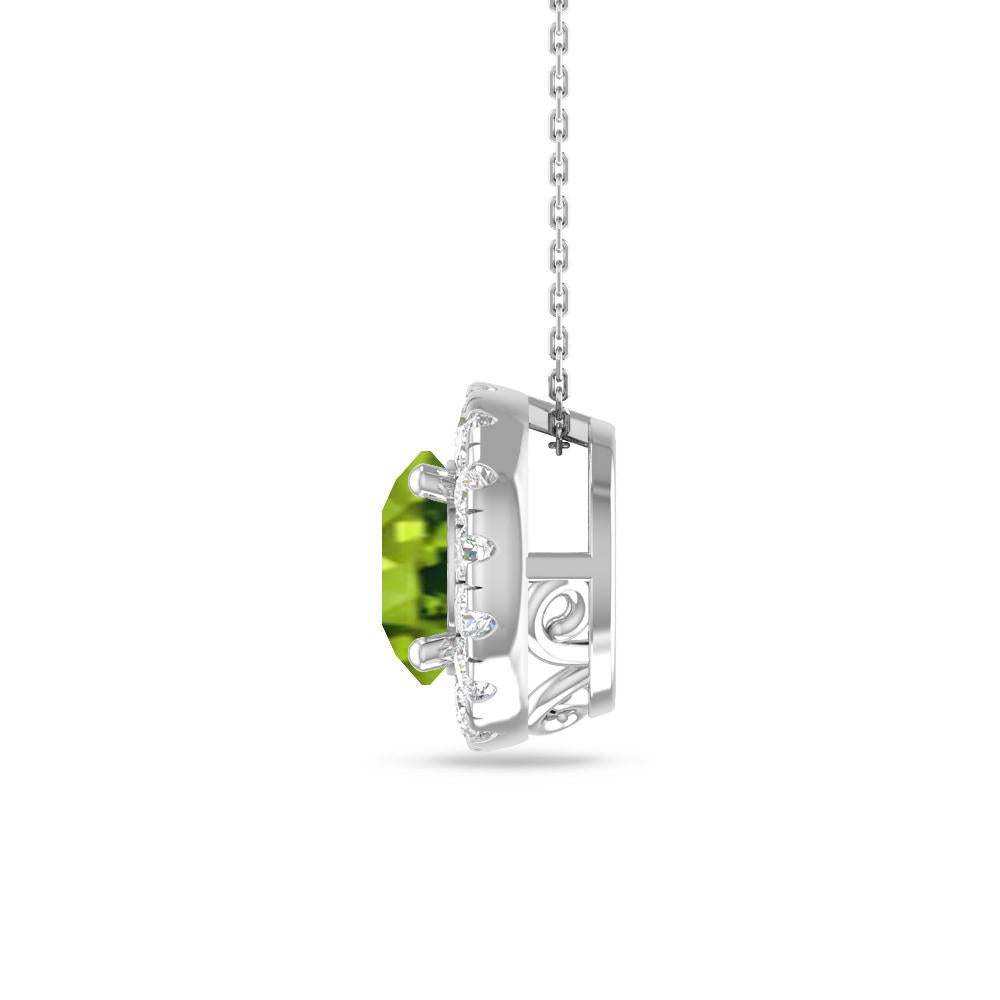 White Gold - Peridot