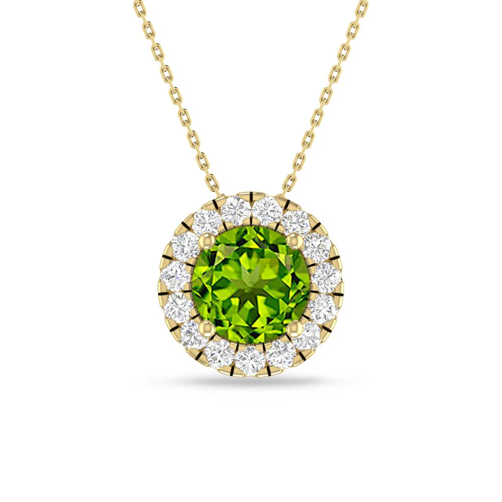 Yellow Gold - Peridot
