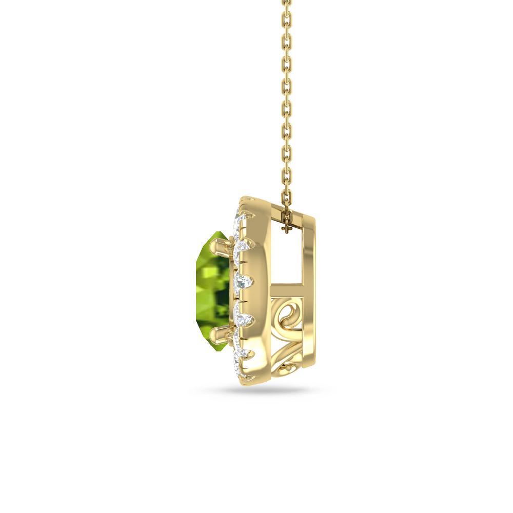 Yellow Gold - Peridot