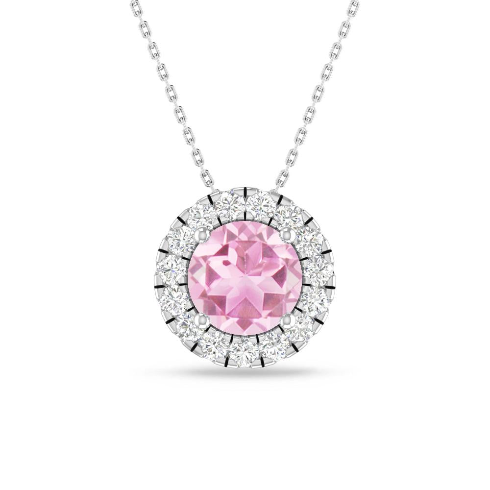 White Gold - Pink Tourmaline