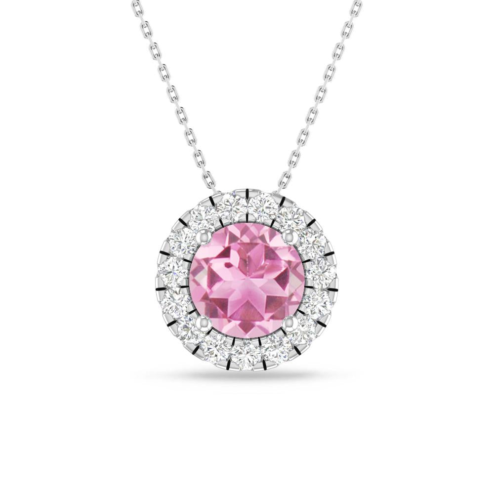 White Gold - Pink Tourmaline
