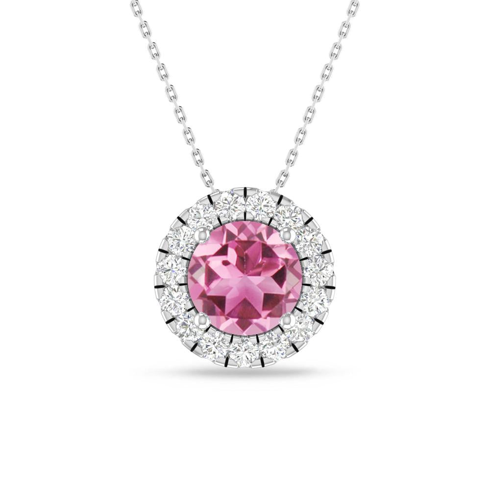 White Gold - Pink Tourmaline