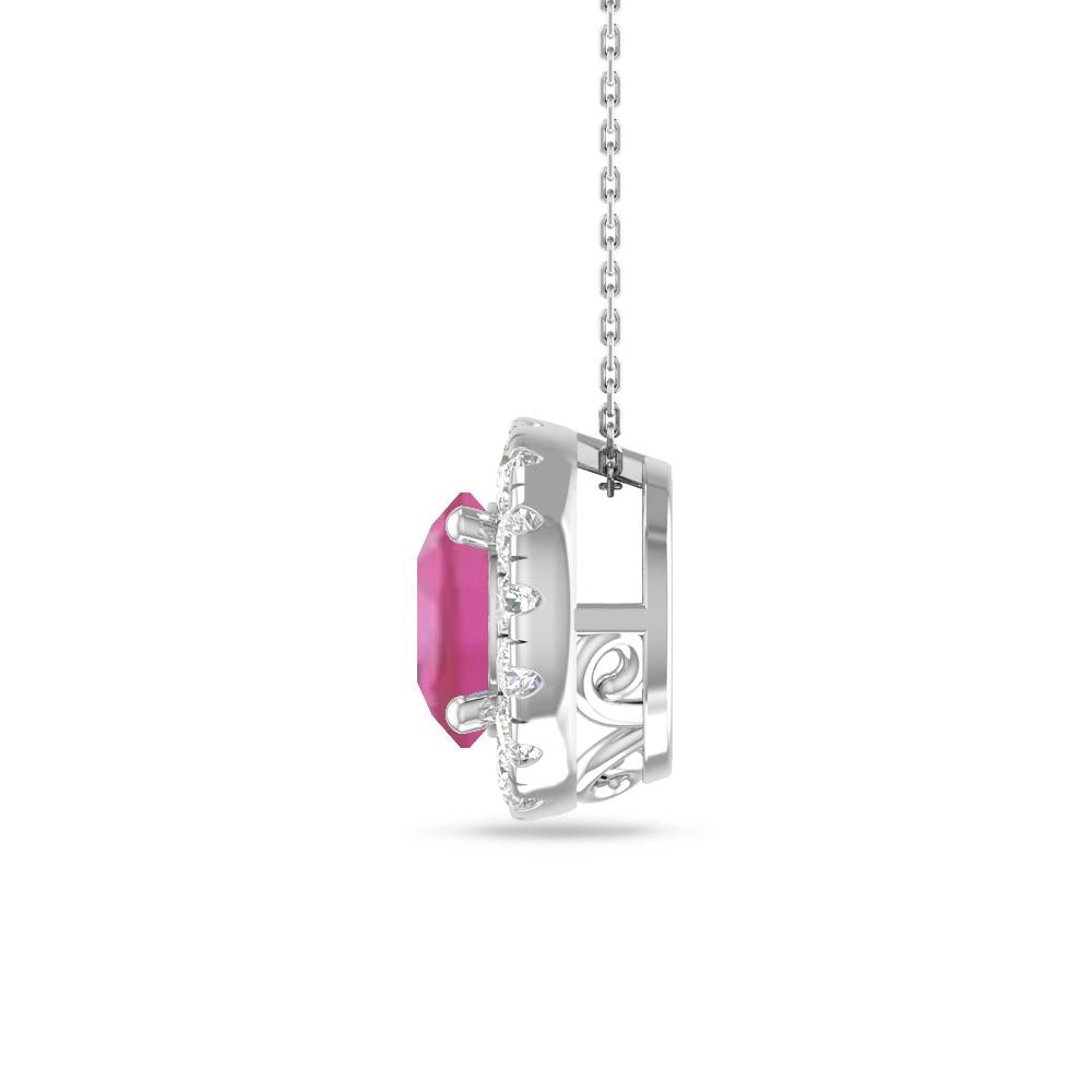 White Gold - Pink Tourmaline
