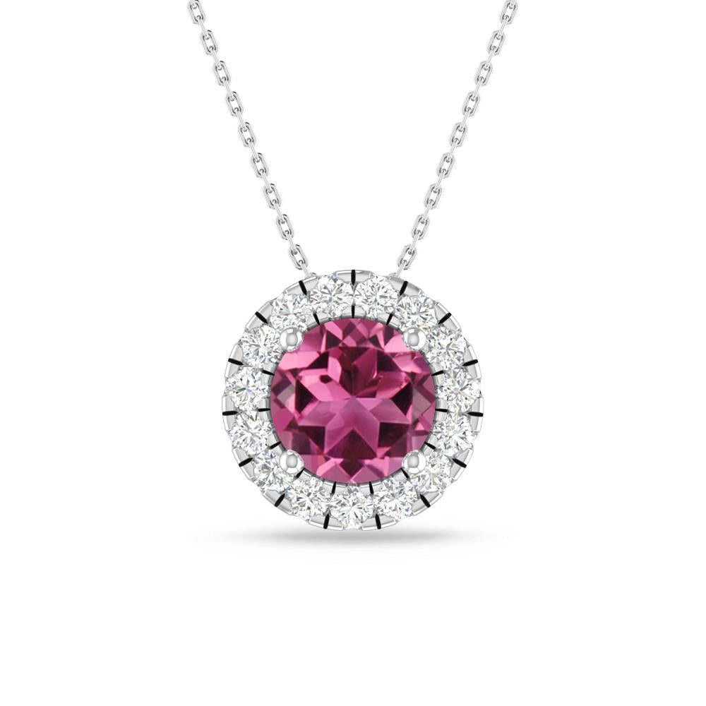 White Gold - Pink Tourmaline