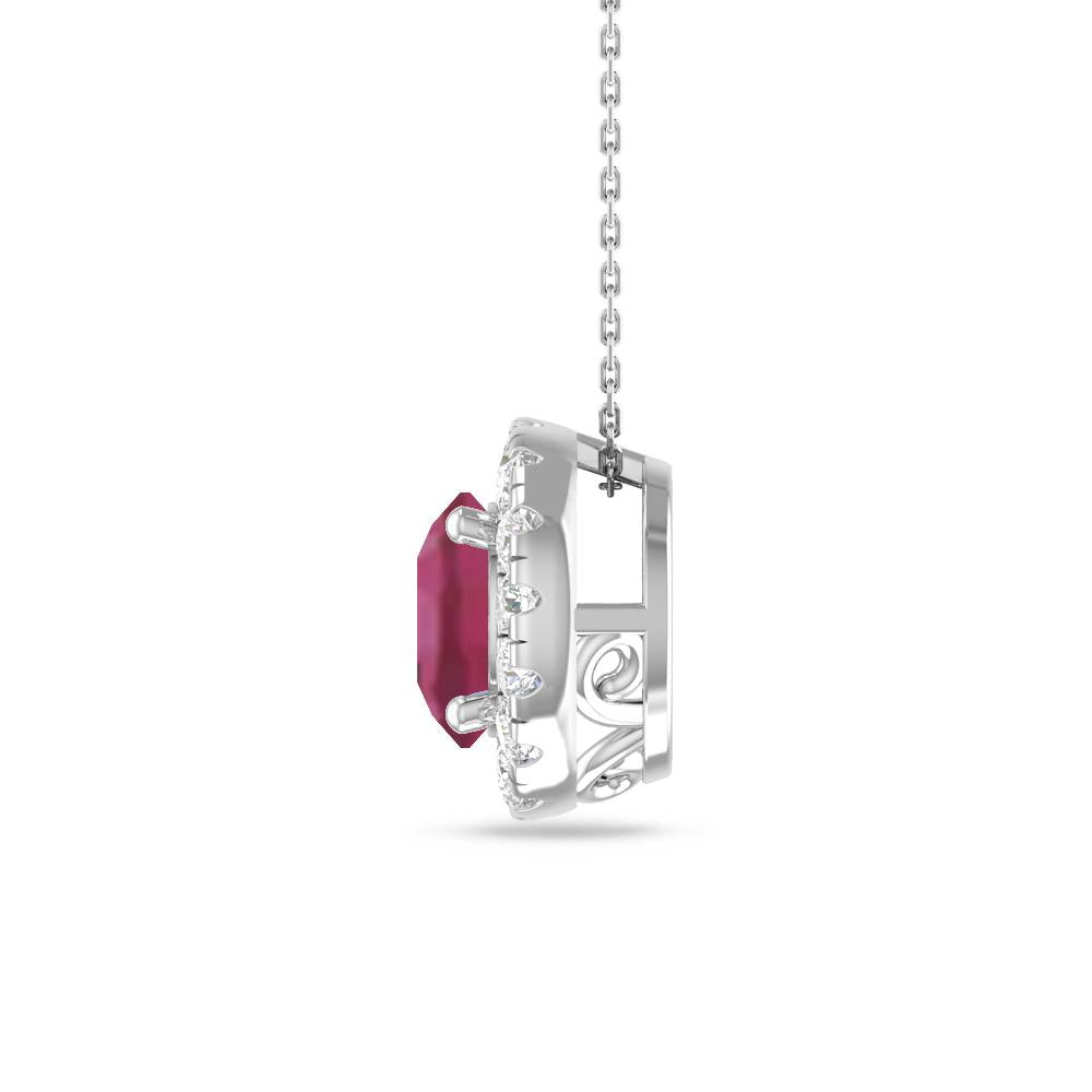 White Gold - Pink Tourmaline