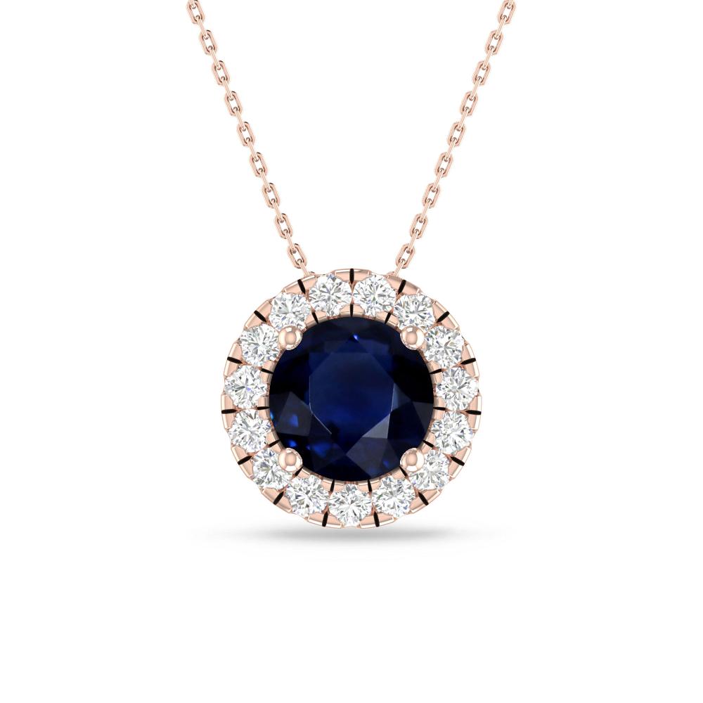 Rose Gold - Sapphire