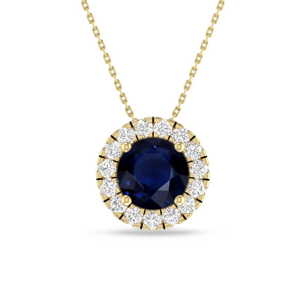 Yellow Gold - Sapphire