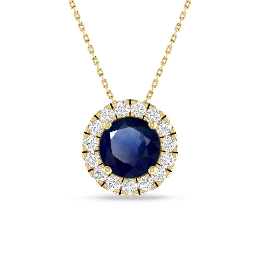 Yellow Gold - Sapphire