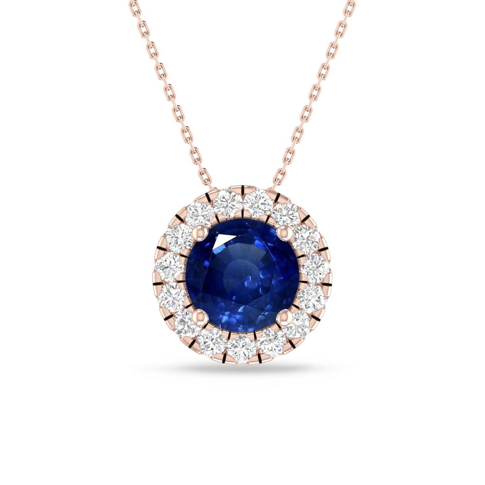 Rose Gold - Sapphire