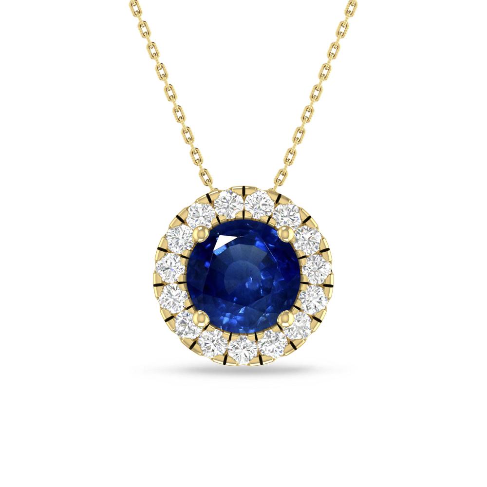 Yellow Gold - Sapphire