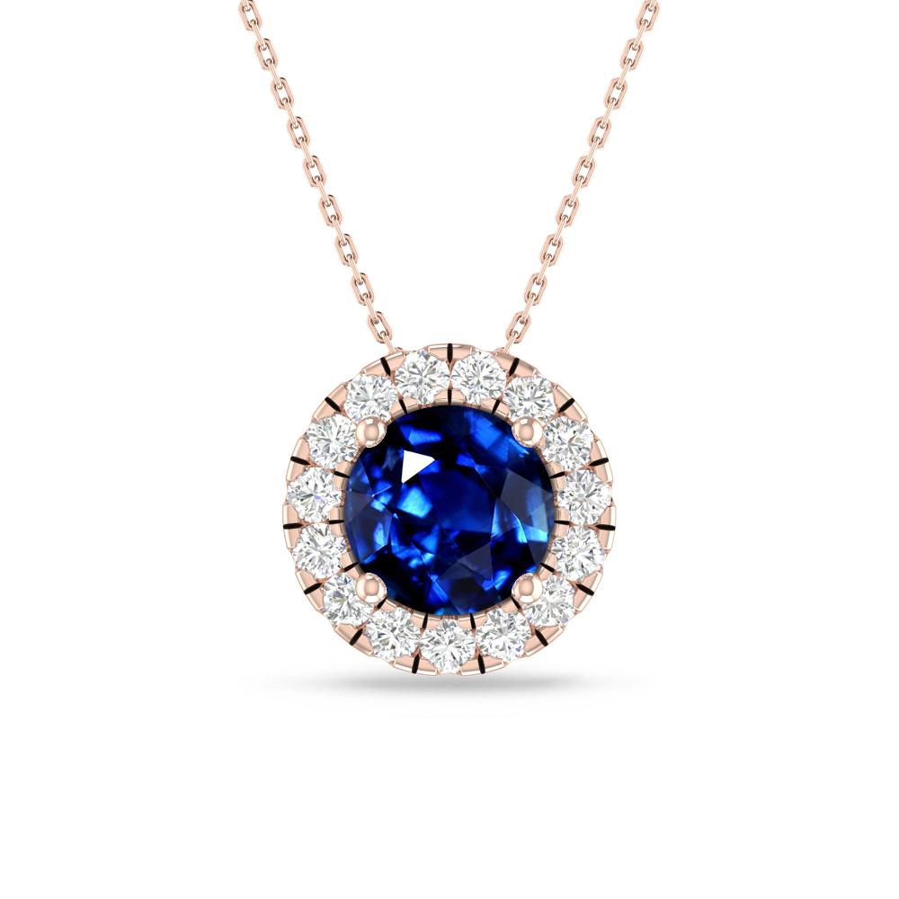 Rose Gold - Sapphire