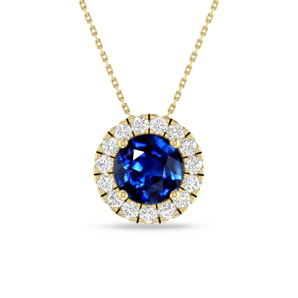 Yellow Gold - Sapphire
