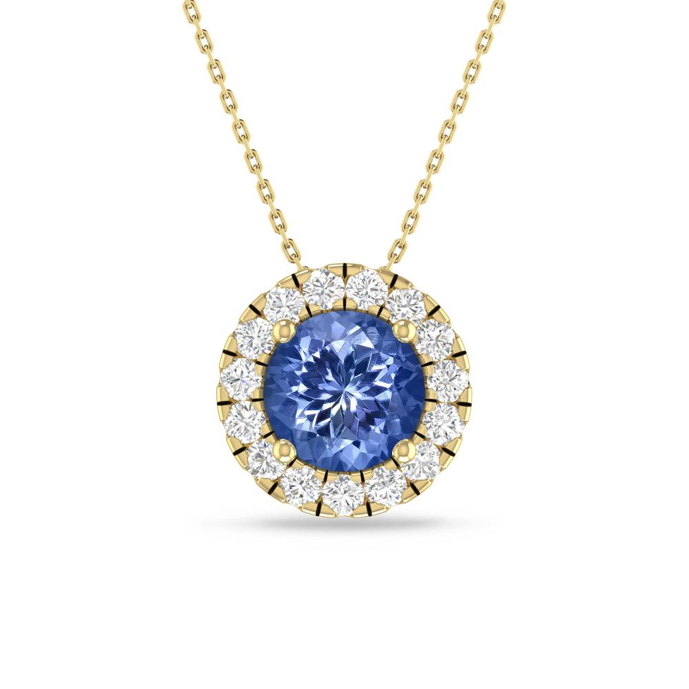 Yellow Gold - Tanzanite