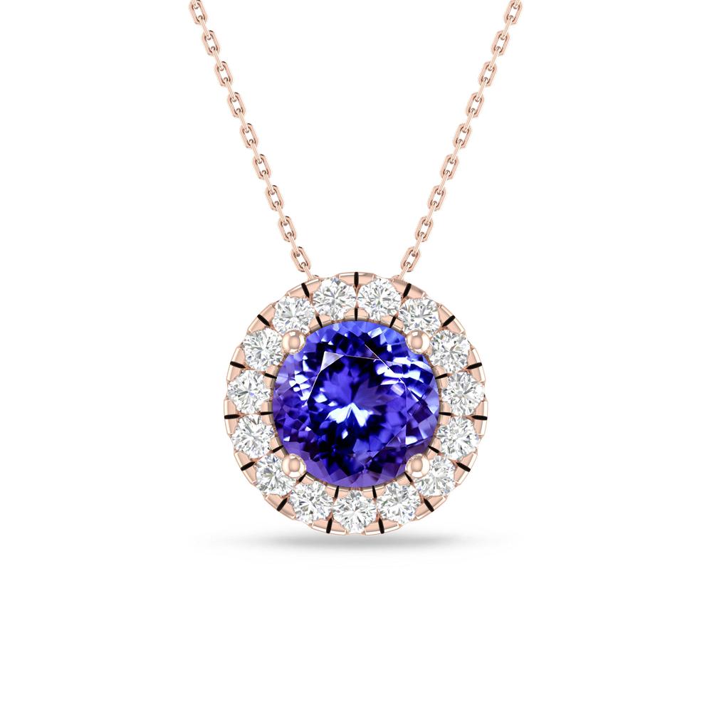 Rose Gold - Tanzanite