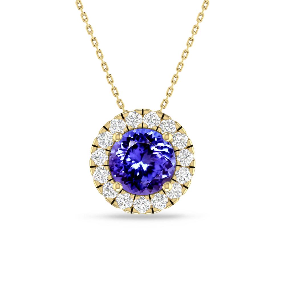 Yellow Gold - Tanzanite