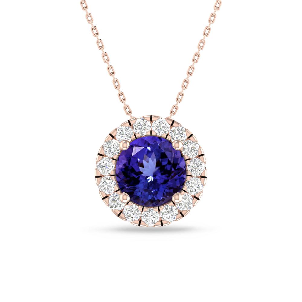 Rose Gold - Tanzanite