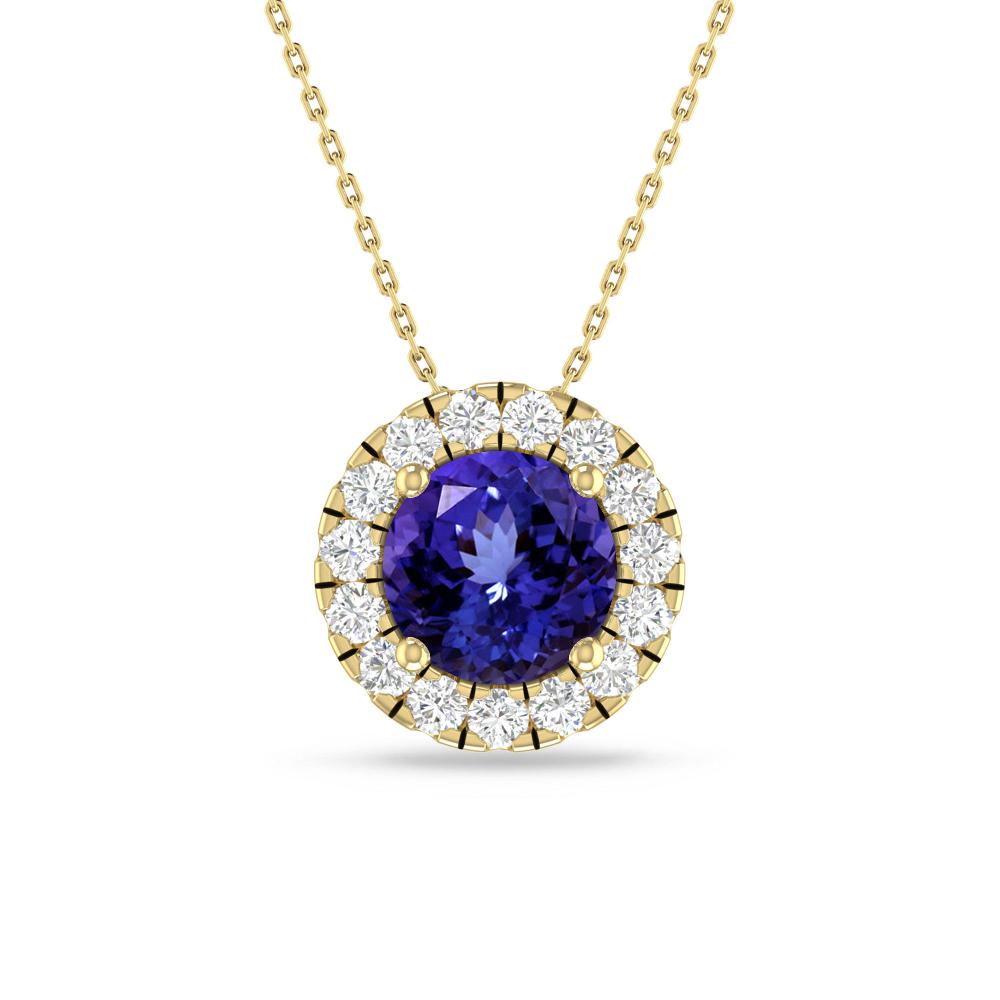 Yellow Gold - Tanzanite