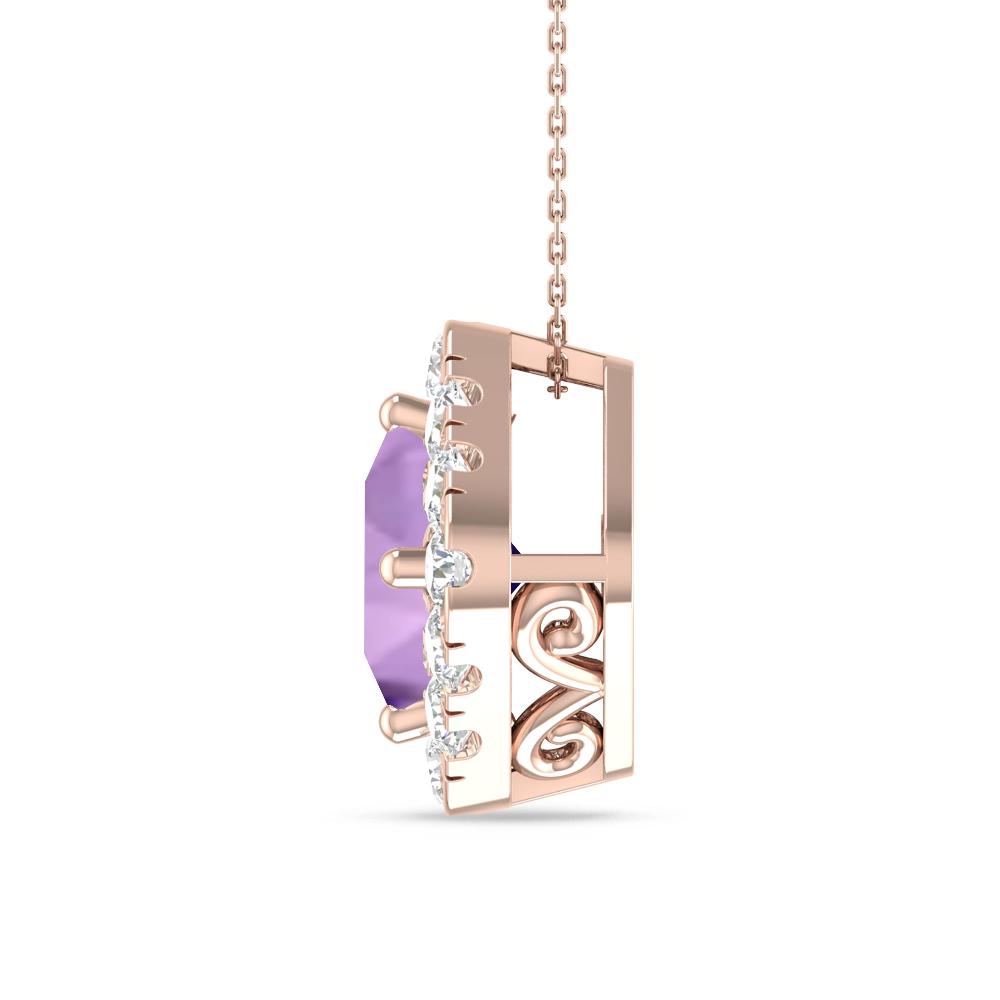 Rose Gold - Amethyst