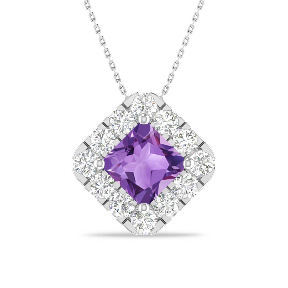White Gold - Amethyst