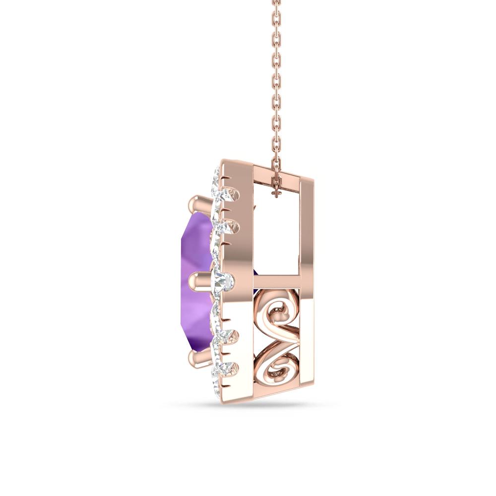 Rose Gold - Amethyst