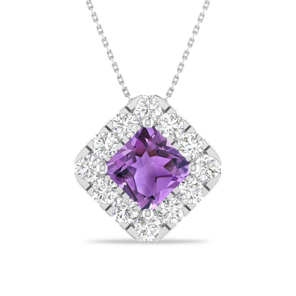 White Gold - Amethyst