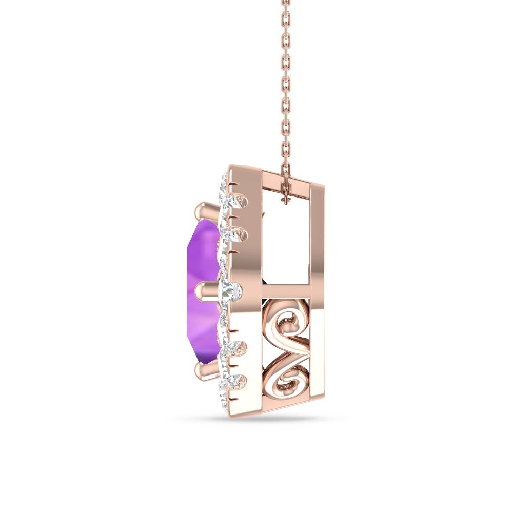 Rose Gold - Amethyst