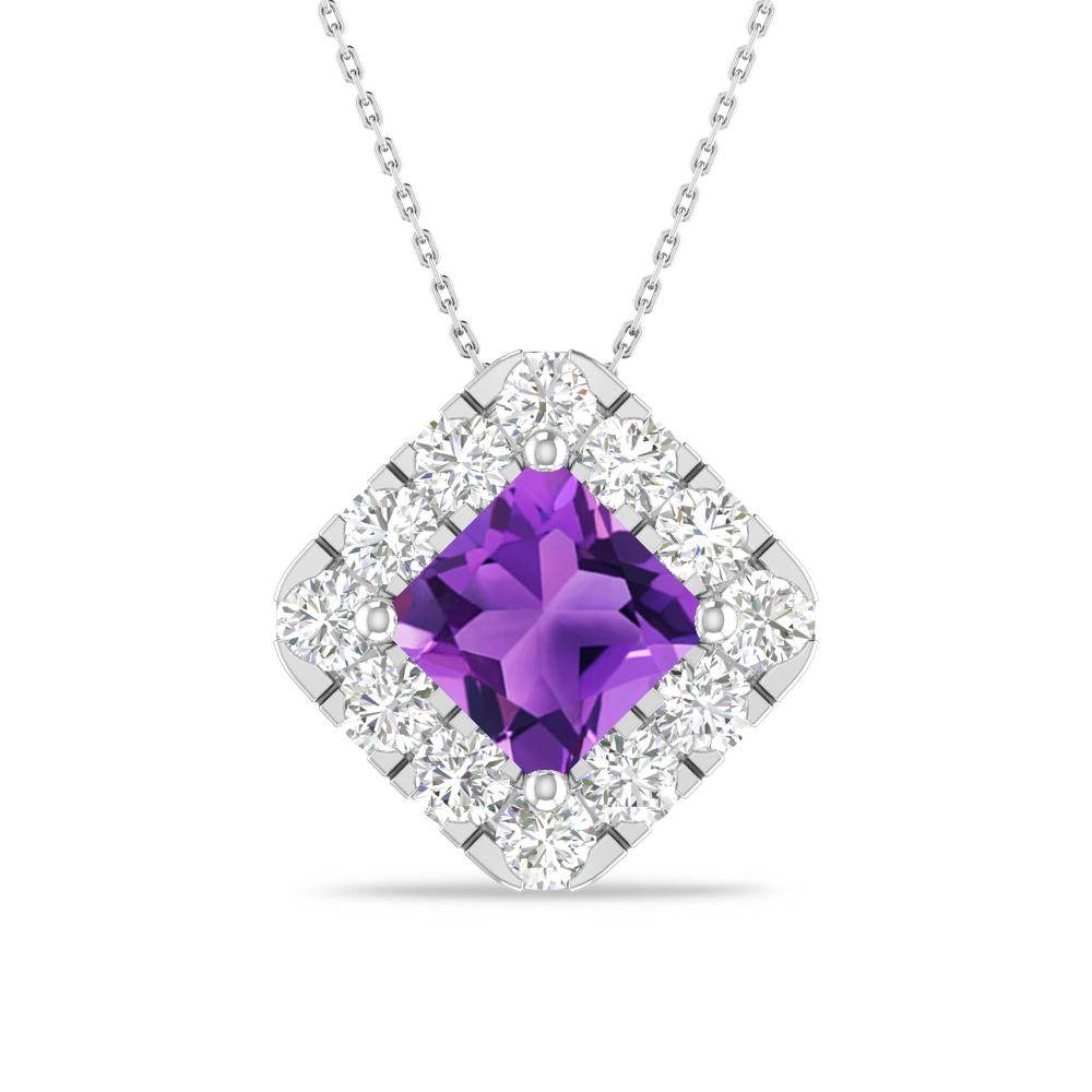 White Gold - Amethyst