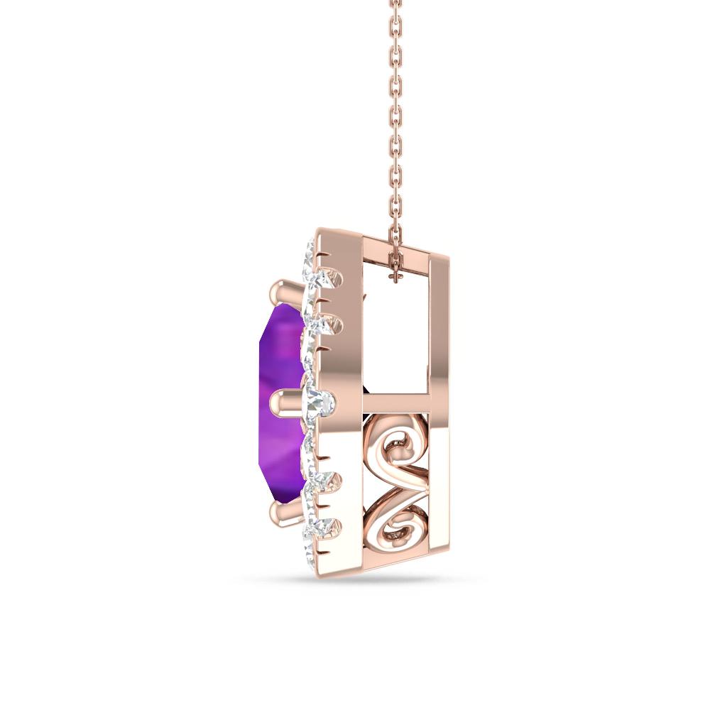 Rose Gold - Amethyst
