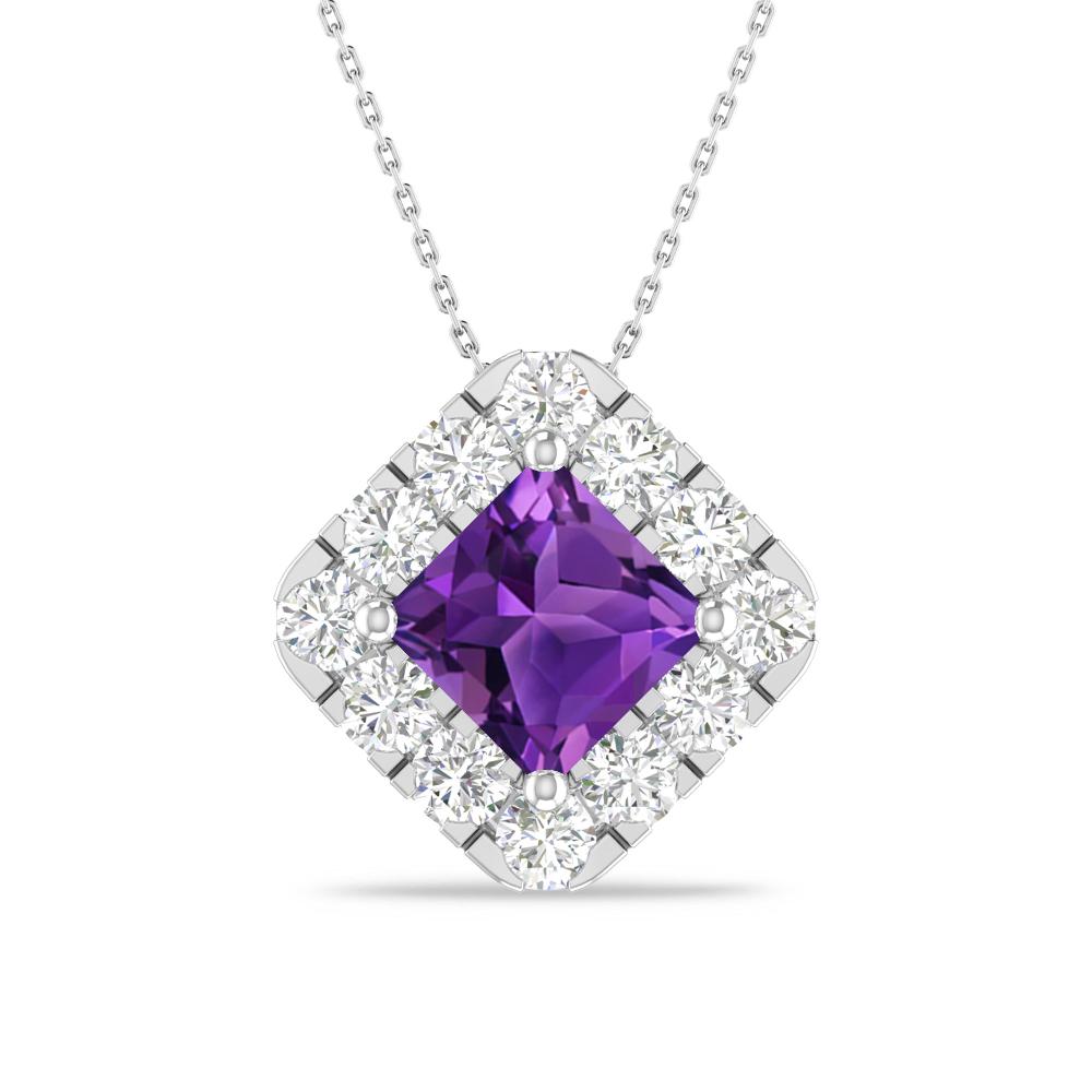 White Gold - Amethyst