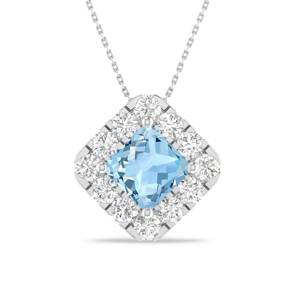 White Gold - Aquamarine