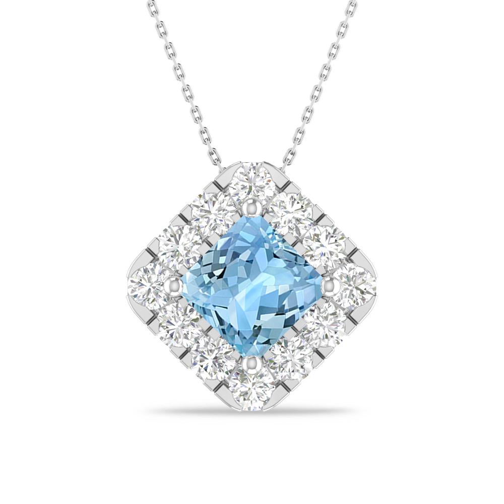 White Gold - Aquamarine