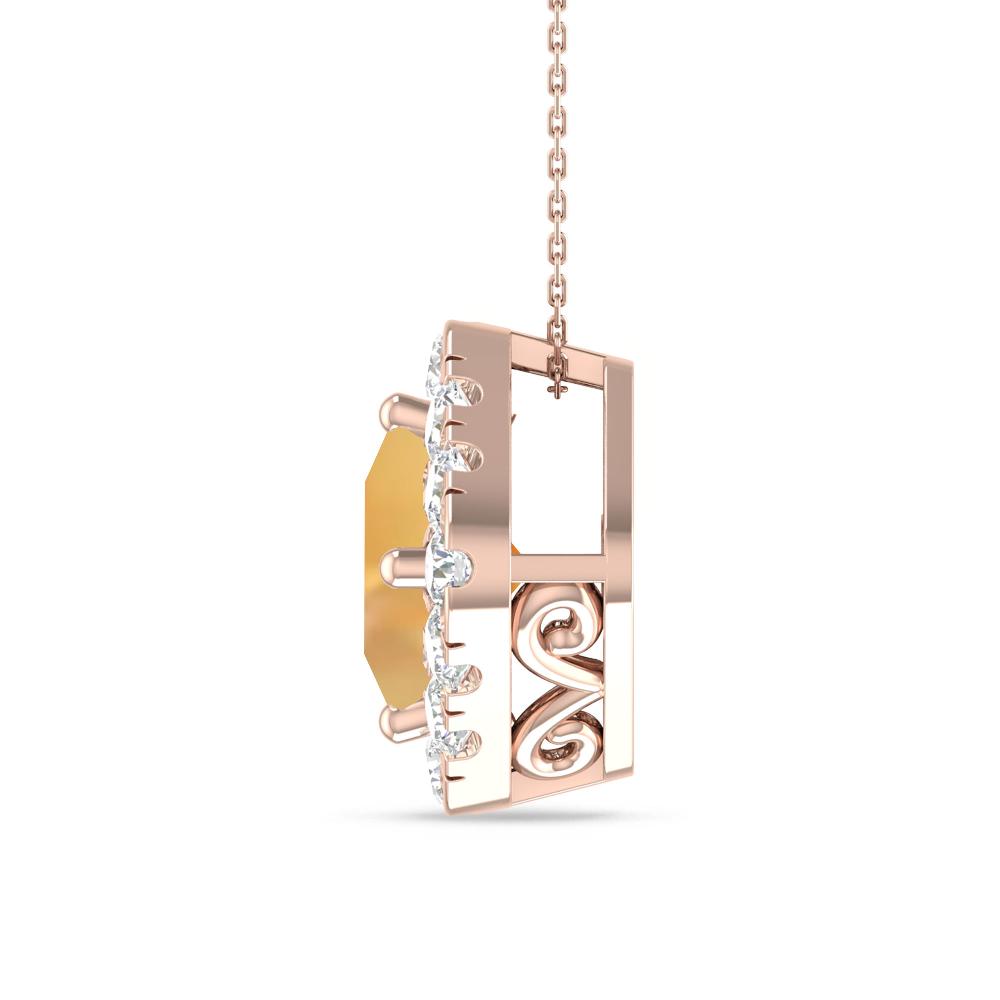 Rose Gold - Citrine