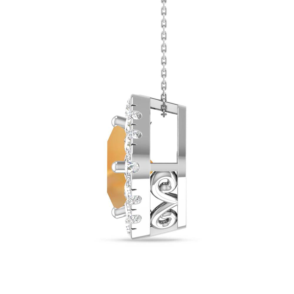 White Gold - Citrine