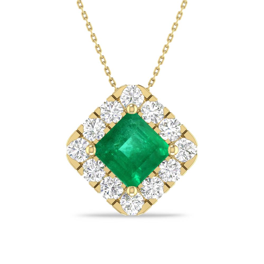 Yellow Gold - Emerald