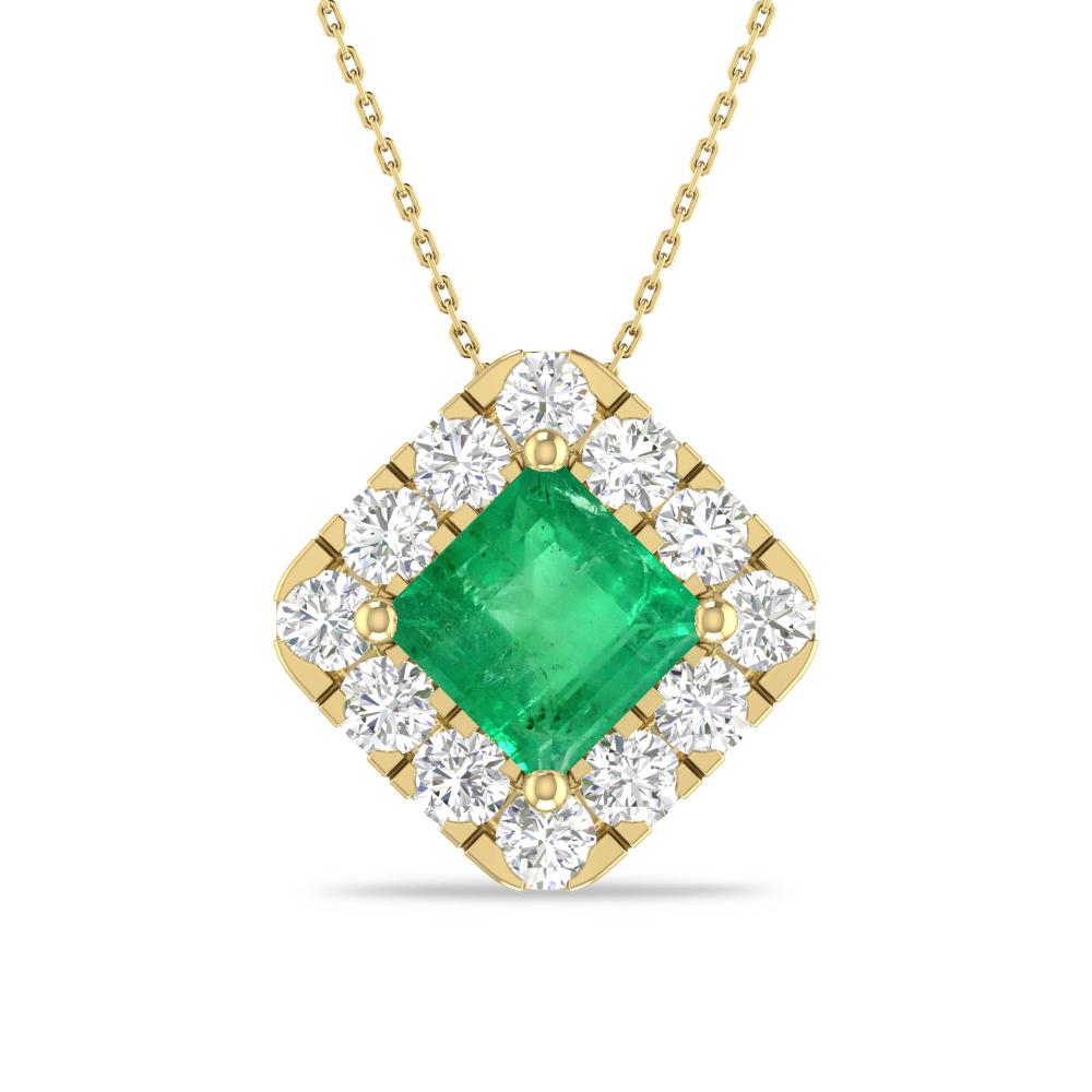 Yellow Gold - Emerald