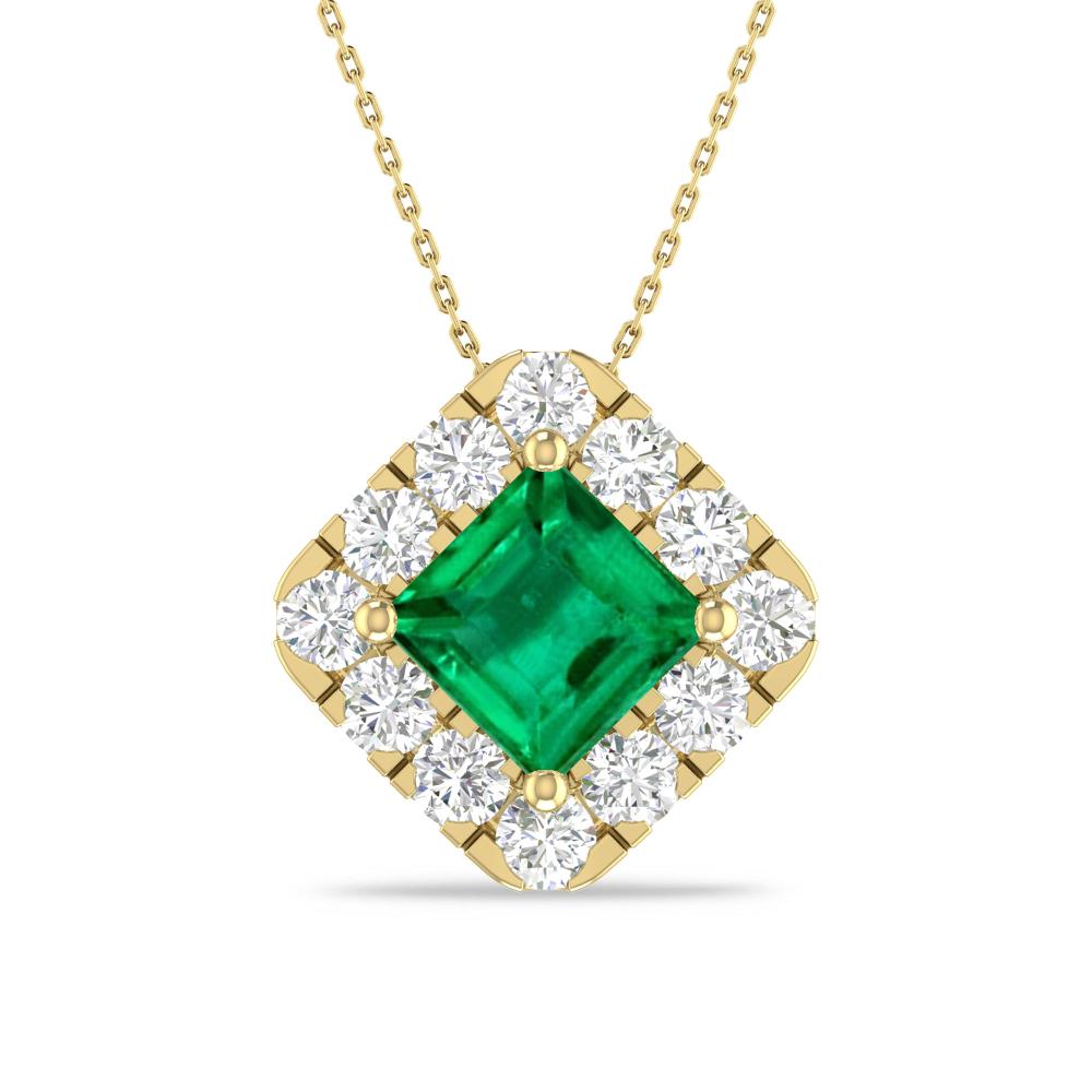 Yellow Gold - Emerald