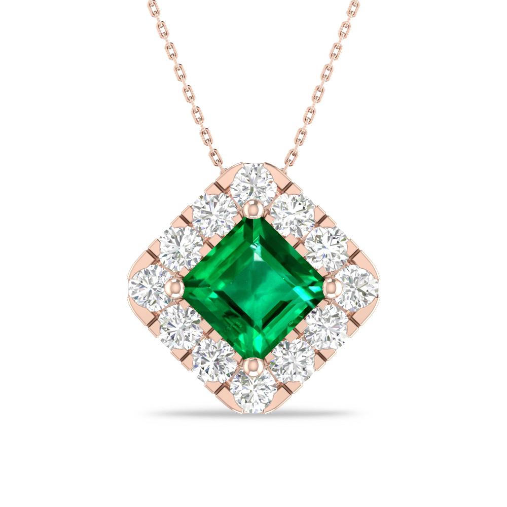 Rose Gold - Emerald