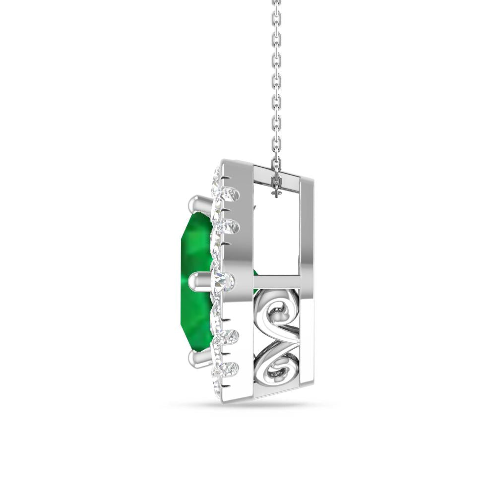 White Gold - Emerald