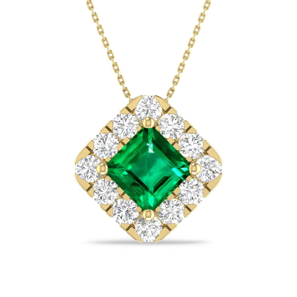 Yellow Gold - Emerald
