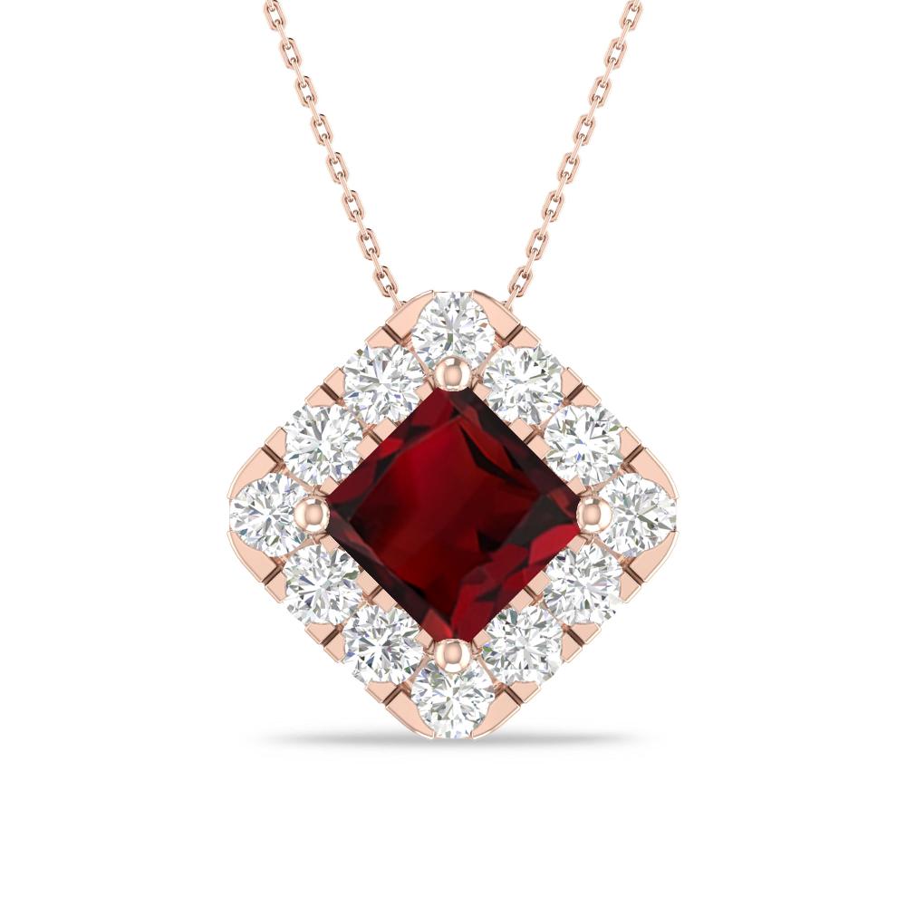 Rose Gold - Garnet