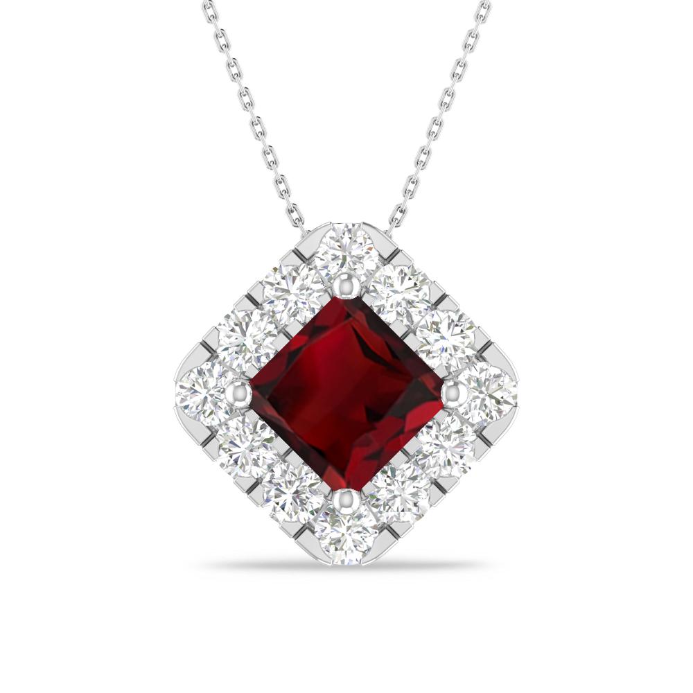 White Gold - Garnet